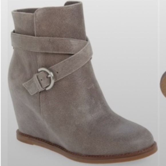 Johnston & Murphy Shoes - 'Brynn' Wedge Bootie (Women) Johnston & Murphy Women